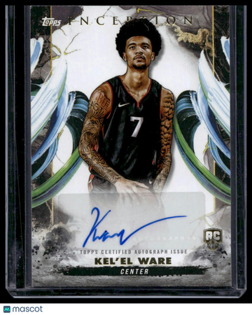 2024-25 Topps Inception Basketball Kel'el Ware #RA-KW RC Topps