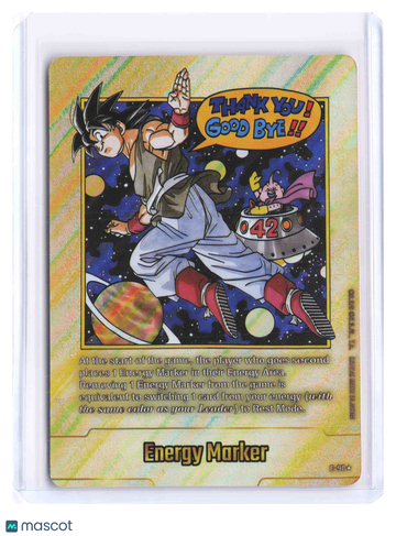 2024 PROXY Dragon Ball Super Card Game Goku Majin Buu Holo Energy Marker
