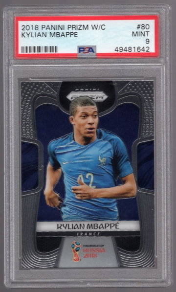 Kylian Mbappe 2018 Panini World Cup Prizm