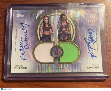 2025 Topps Universe WWE Katana Chance Kayden Carter #TTA-KCC [Base] Memorabilia Topps