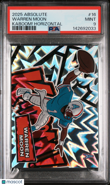 2025 Panini Absolute Kaboom! Horizontal Warren Moon #16 PSA 9