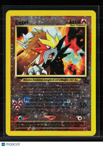 2001 Neo Revelation Entei Holo Black Star Promo #34