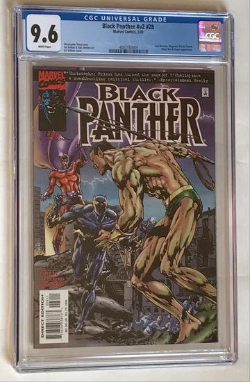 Black Panther #28 Key Sub-Mariner Crossover CGC 9.6 NM+