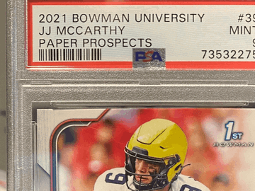 2021-22 Bowman University Andrel Anthony #39 PSA 9