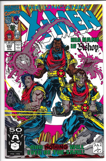 X-Men #282 1st Appearance of Bishop