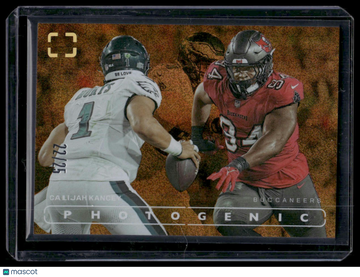 2024 Panini Photogenic Calijah Kancey #48 Orange /25