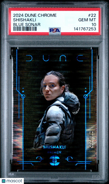 2024 Topps Chrome Dune Shishakli #22 PSA 10