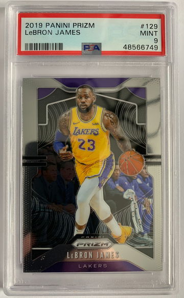 2019 Panini Prizm LeBron James PSA 9 Mint