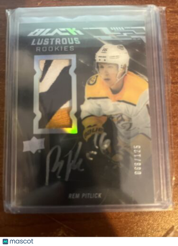 2019-20 SPx Rem Pitlick Rookie