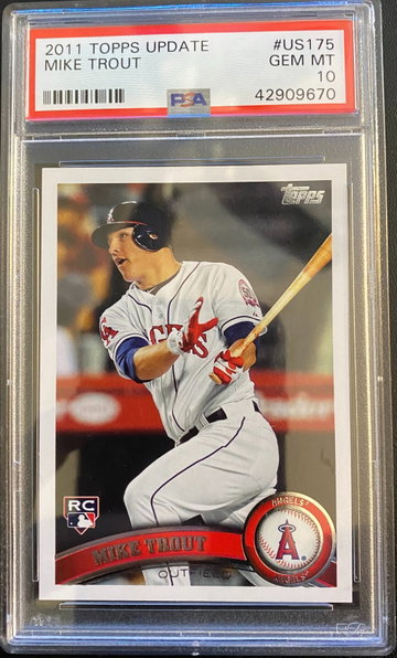 Mike Trout 2011 Topps Update