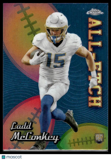2024 Topps Chrome Ladd McConkey #CAE-LM Chrome All-Etch