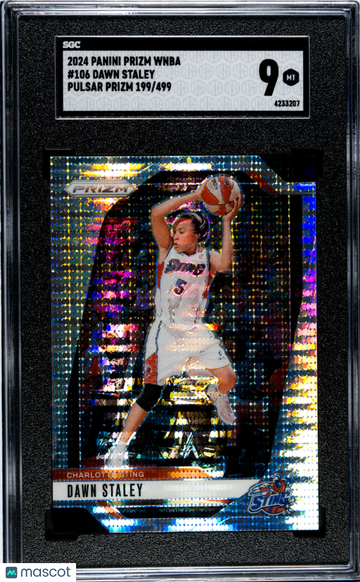 2024 Panini Prizm Wnba Dawn Staley #106 Pulsar SGC 9
