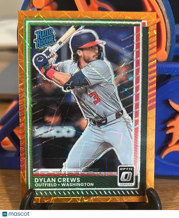 2025 Donruss - Optic Orange Velocity Dylan Crews #54