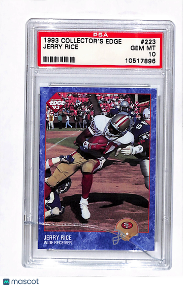 1993 Collector's Edge Jerry Rice #223