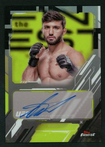 2023 Topps Finest TFA-AT Arman Tsarukyan The Finest Refractor Auto