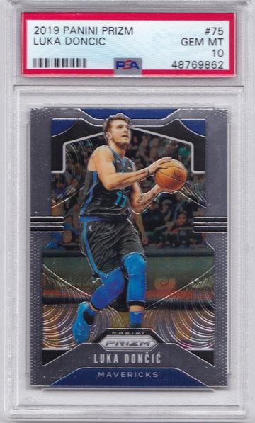 Luka Doncic 2019 Prizm PSA 10 