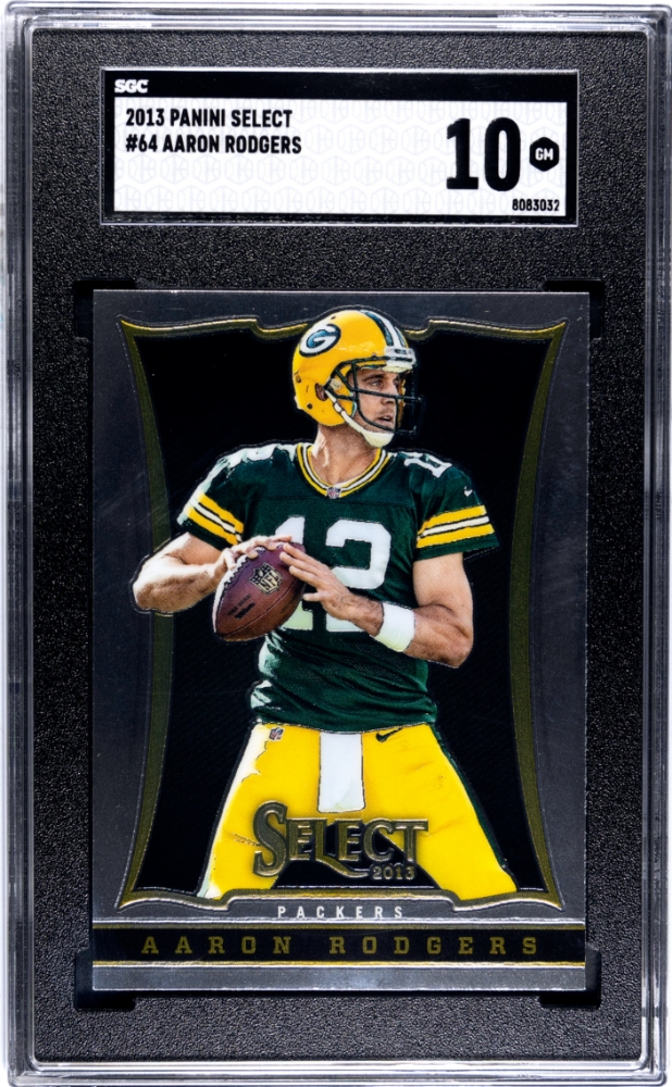 2013 Panini Select Aaron Rodgers #64 SGC 10