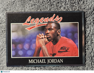 1991 Legends Sports Memorabilia Michael Jordan #11