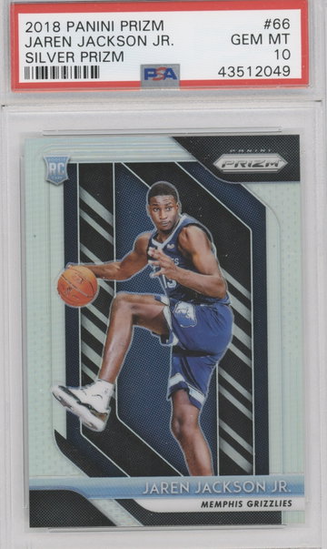 Jaren Jackson Silver PSA 10