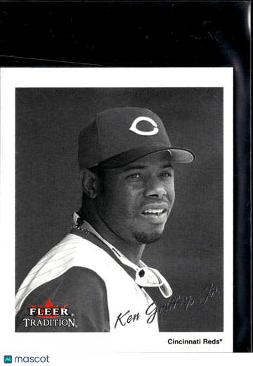 Ken Griffey Jr. 2003 Fleer Tradition Black & White Cincinnati Reds