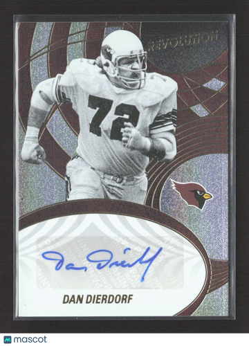2025 Panini Revolution Football Dan Dierdorf #AGH-DDF /199