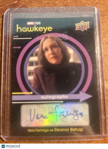 2023 Upper Deck Marvel Studios Hawkeye - Autographs Insert #A-FA