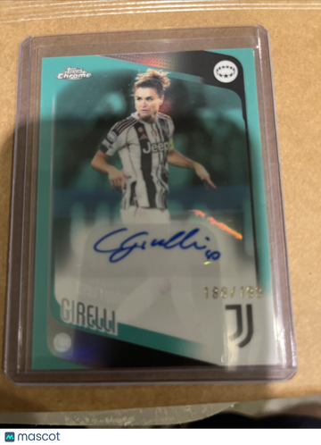 2025-26 Topps Chrome Cristiana Girelli #199 Wave
