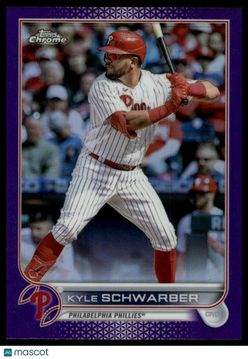 2022 Topps Update Kyle Schwarber #US88 Purple