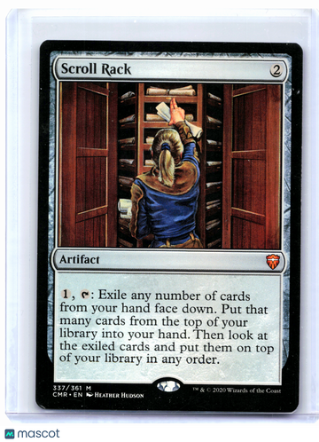 Commander Legends Scroll Rack Nonfoil Mythic #337