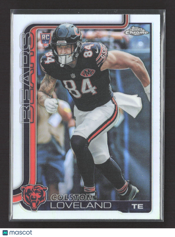 2025 Topps Chrome Colston Loveland #345 Refractor RC