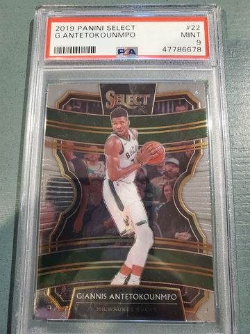 GIANNIS ANTETOKOUNMP 2019 SELECT PSA 9