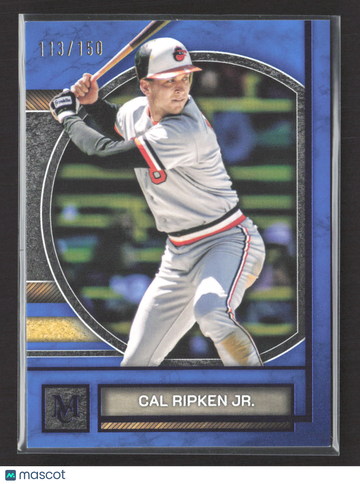 2025 Topps Museum Collection Cal Ripken Jr. #40 Blue 113/150