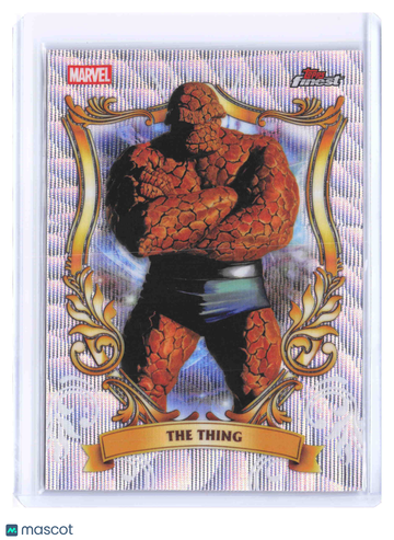 2026 Topps Finest Marvel Fantastic Four 65th Anniversary The Thing Astonishing #AS-10