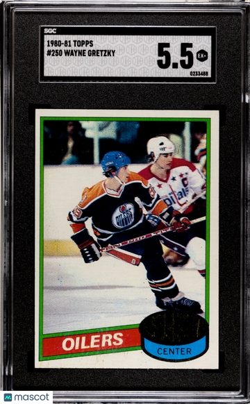 1980 Topps Wayne Gretzky #250 SGC 5.5