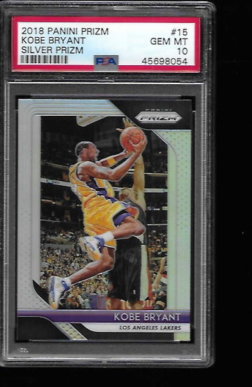 2018 Prizm Kobe Bryant Silver 