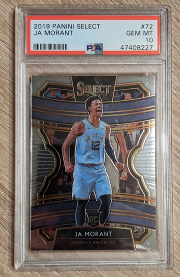 Ja Morant 2019 Select #72 PSA 10
