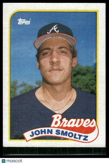 1989 Topps John Smoltz #382 RC