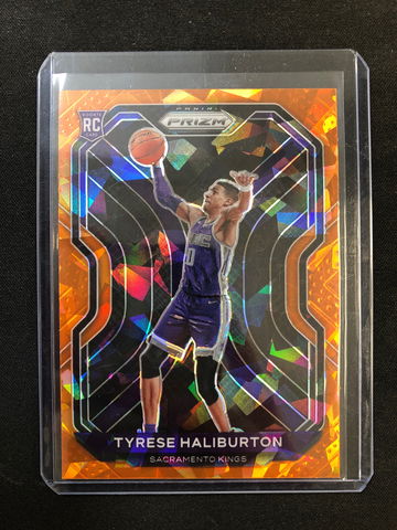 2020-21 Panini Prizm - Tyrese Haliburton - Rookie Orange Ice