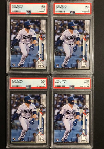 Gavin Lux Lot of (4)