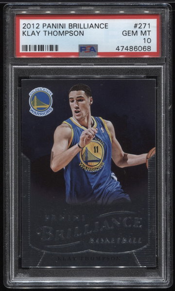 Klay Thompson PSA 10 RC