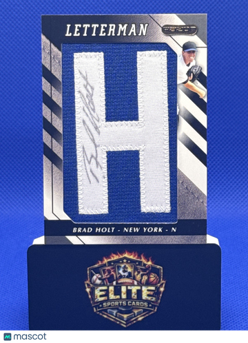 2008 Razor Letterman Brad Holt #BAH-H AU