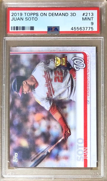 2019 Topps 3D Juan Soto