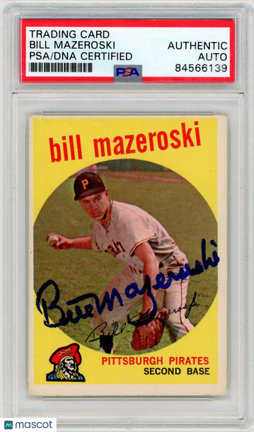1959 Bill Mazeroski PSA A Auto A