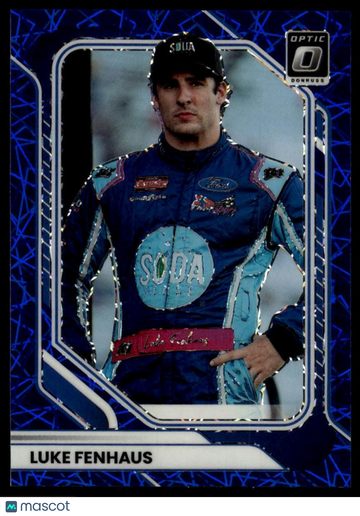 2026 Donruss Luke Fenhaus #28 Optic Blue Velocity