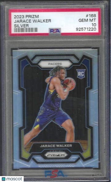 2023 Panini Prizm Jarace Walker #168 Silver PSA 10