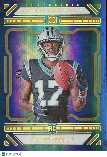 2024 Xavier Legette Gold Rookie