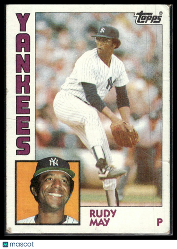 1984 Topps Rudy May #652