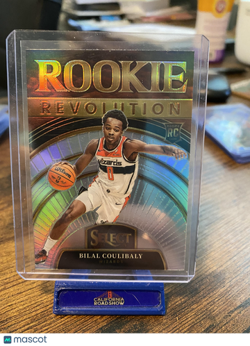 2023-24 Panini Select Bilal Coulibaly #26 Rookie Revolution Silver Prizms