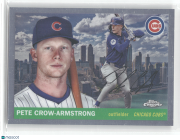 2025 Topps Chrome Platinum 1955 City Variation Pete Crow-Armstrong #55CV-18