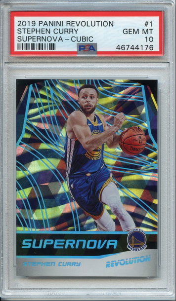 Stephen Curry Supernova Cubic /50 PSA 10